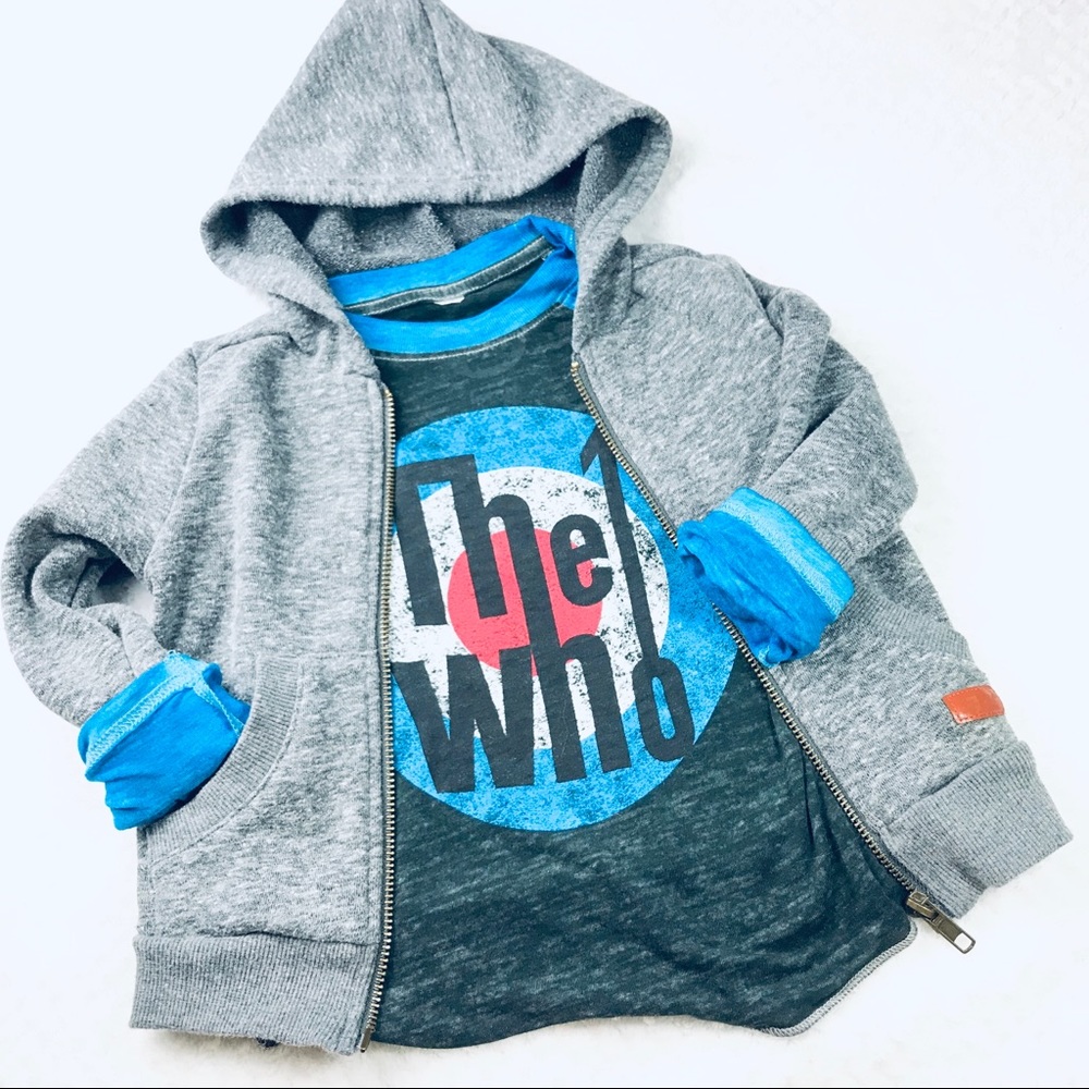COPY - The Who band toddler burnout long sleeve tee 18 mo